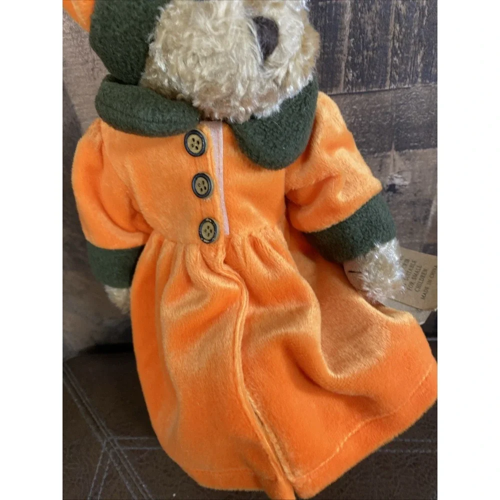 Halloween Teddy Bear‎ With A Hat by Artisan Flair Miss Ellie'S Collection Vtg